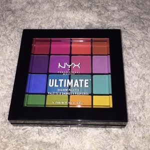 NYX ultimate shadow palette in BRIGHTS